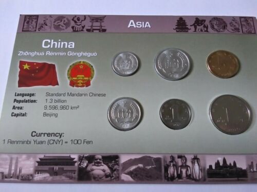 🇨🇳 China Six Piece Coin Set With Certificate 🇨🇳 - Fresh Stock Dated February 2026