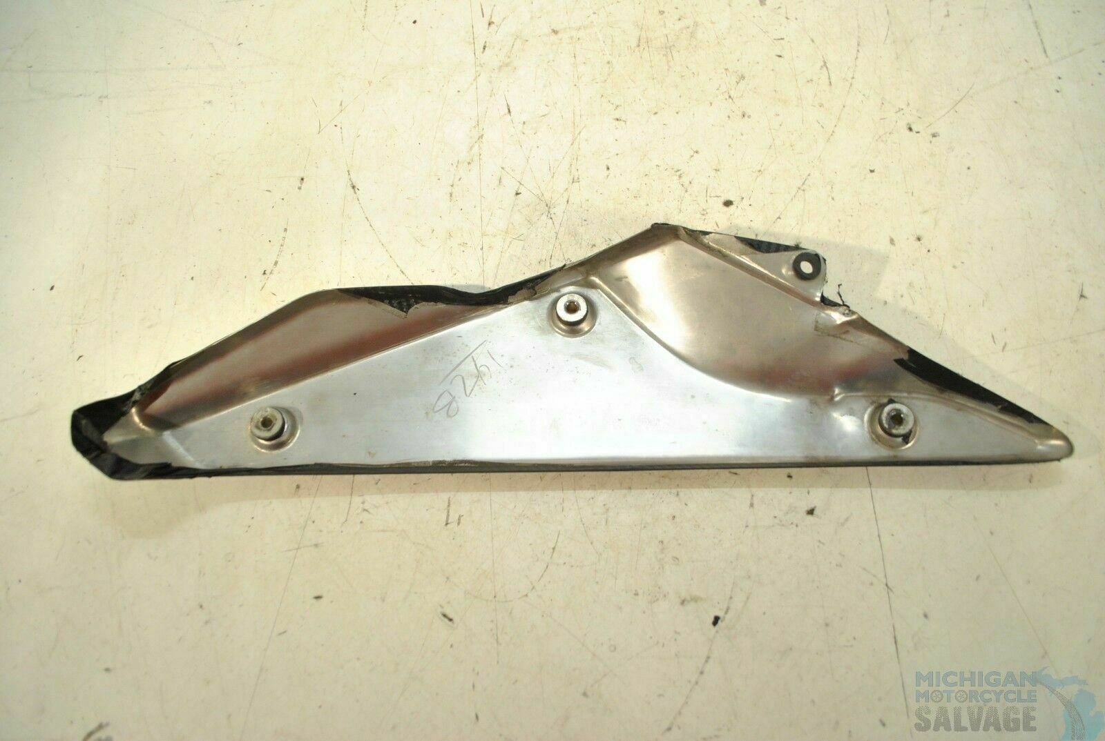 2015 15 HONDA CBR500R CBR 500 Exhaust Cover Right Heat Shield S201351-142B - Fresh Stock Dated February 2026