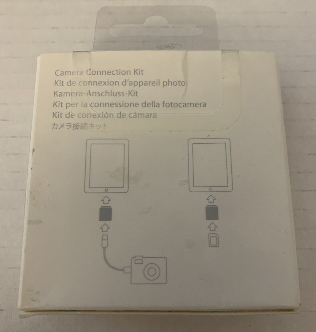 Genuine Apple iPad Camera Connection Kit MC531ZM/A Model A-1362 A-1358 - Fresh Stock Dated February 2026