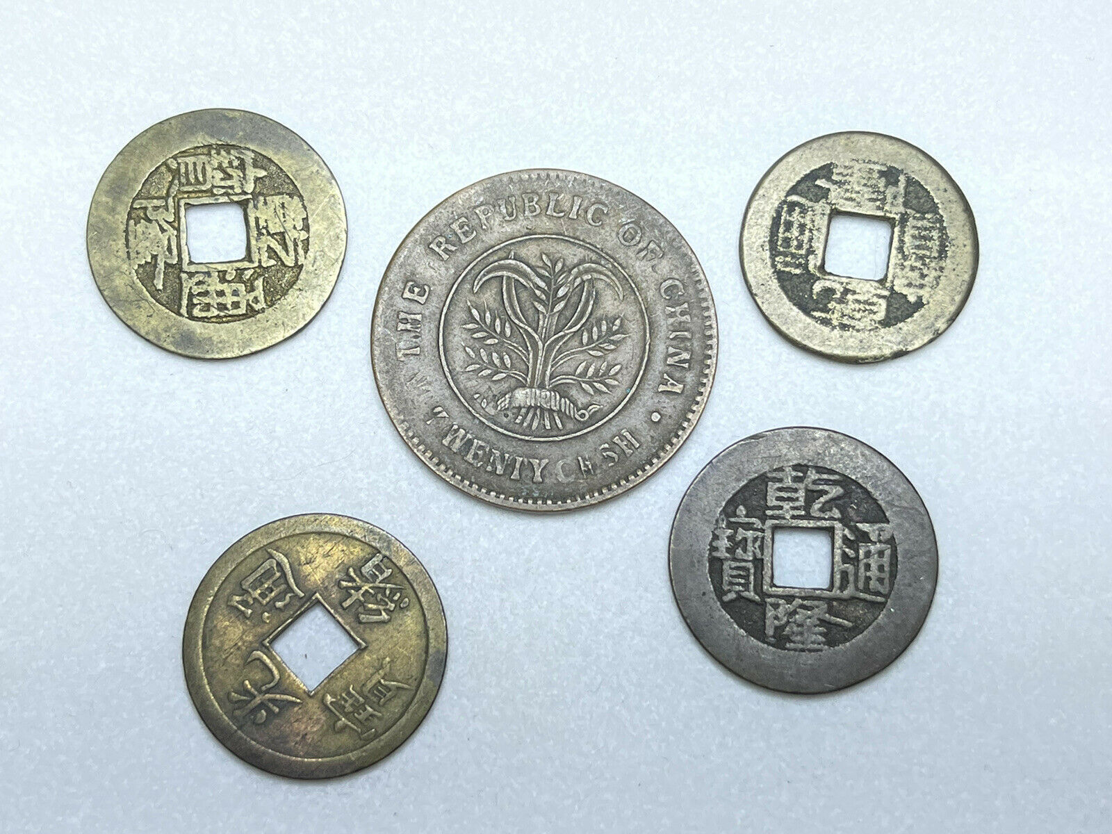 Lot of 5 Chinese Coins - Fresh Stock Dated February 2026