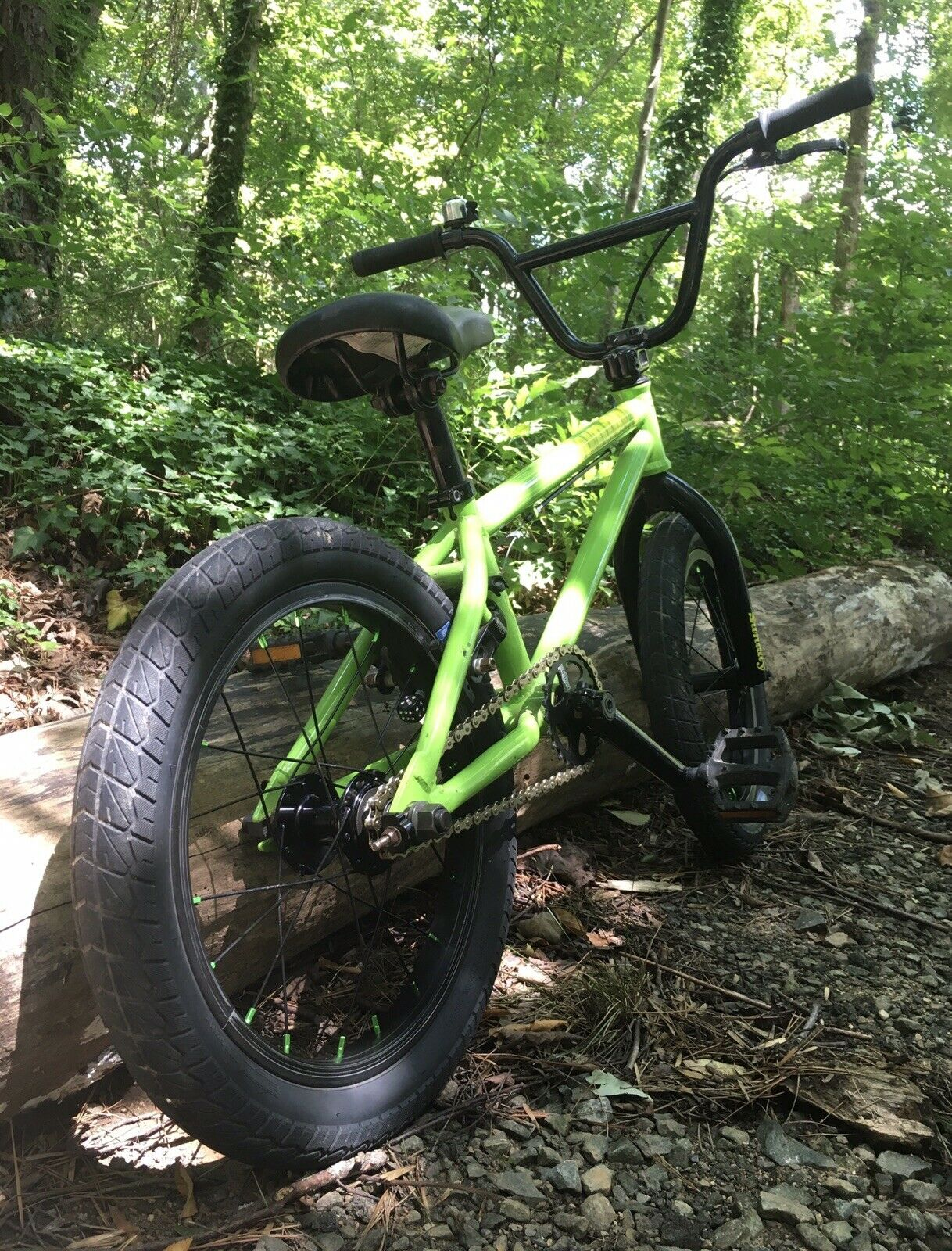 2016 Sunday Primer 16” With Green 7075 Spoke Nipples & Gold KMC Chain Used - Fresh Stock Dated February 2026