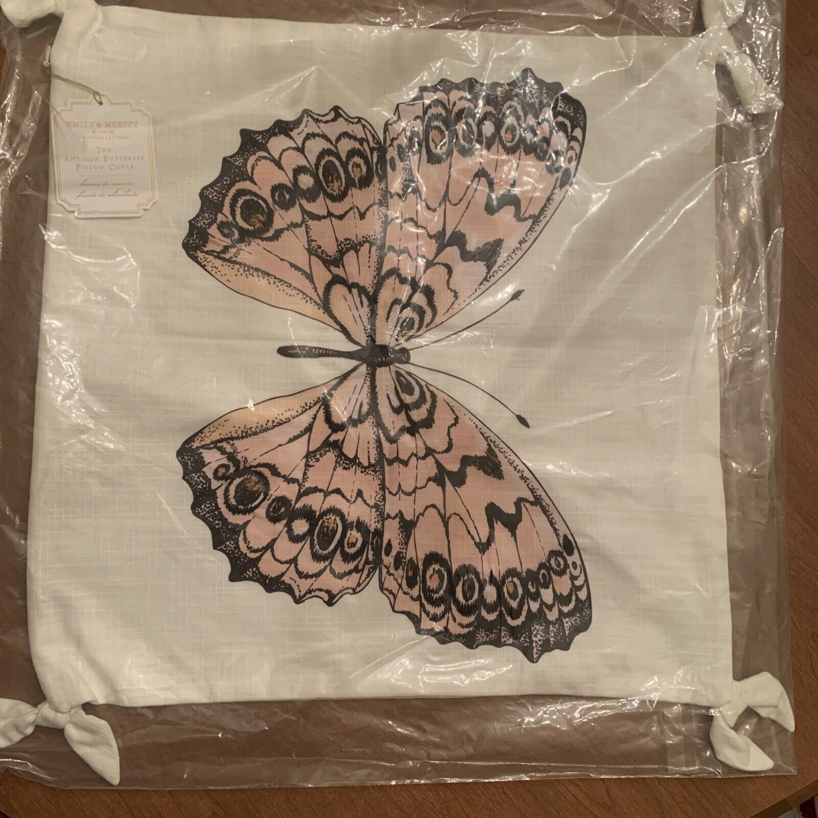 Pottery Barn Teen Butterfly Pillow Cover - Fresh Stock Dated February 2026