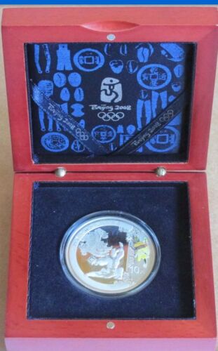 China 2008 Series 3 Olympic 99.9% Silver 4 Coin Proof Set (S10Y) - Fresh Stock Dated February 2026