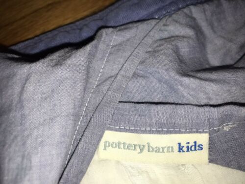 Pottery Barn Kids Pillow Sham Quilted Multicolor Stripes Standard Size Cotton - Fresh Stock Dated December 2025