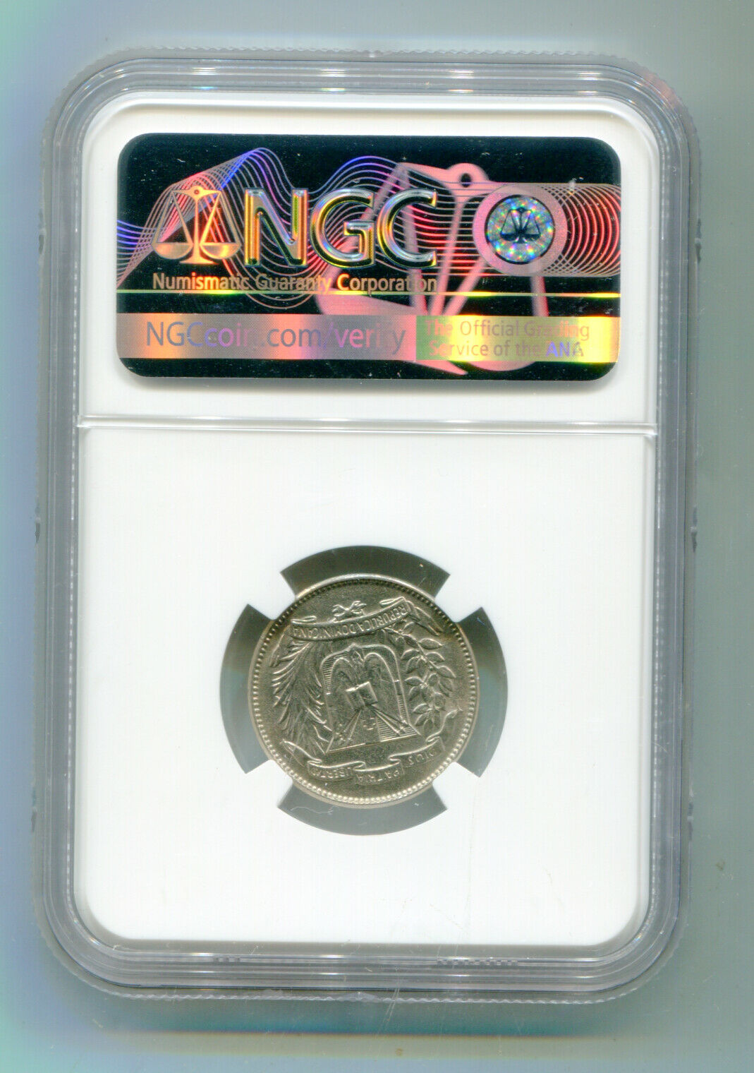 Dominican Republic 5 Centavos 1951 NGC MS 64 very rare so nice   lotaug6816 - Fresh Stock Dated December 2025