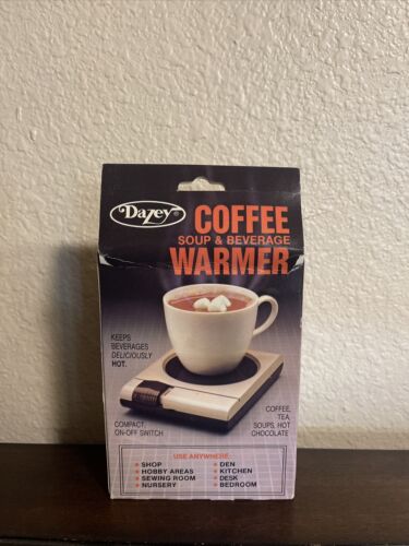 Dazey Coffee Warmer Soup & Beverage Compact Vintage New In Box Nacho Cheese Warm - Fresh Stock Dated December 2025