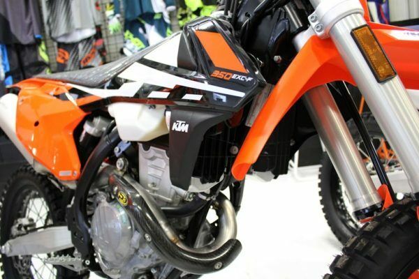 P3 201096 carbon fiber heat shield for 2017-2019 Husky FE 350 & KTM 350 EXCF - Fresh Stock Dated February 2026