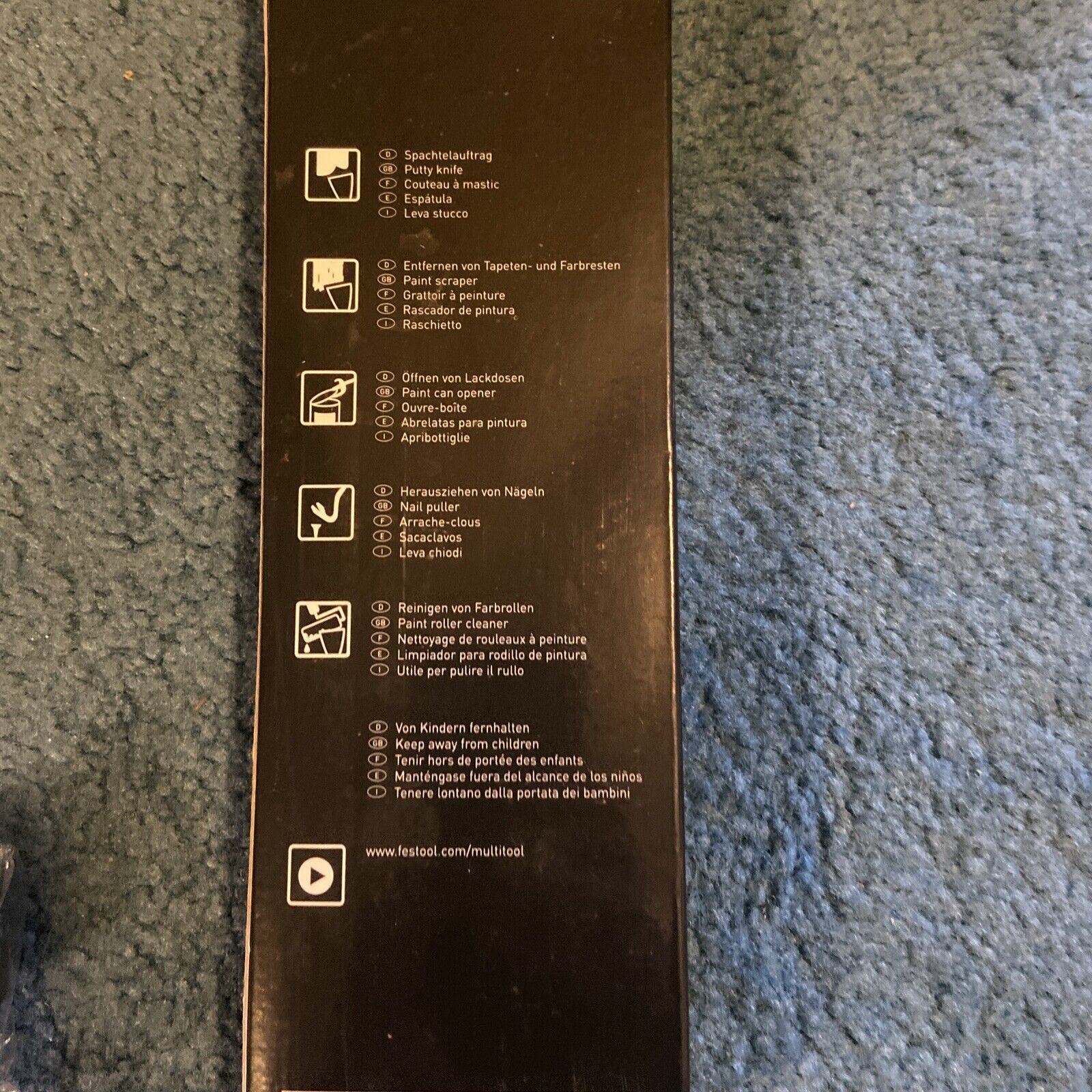 Festool 5-in-1 Painters Tool, Scraper Limited Edition Promotional Promo Item NEW - Fresh Stock Dated February 2026