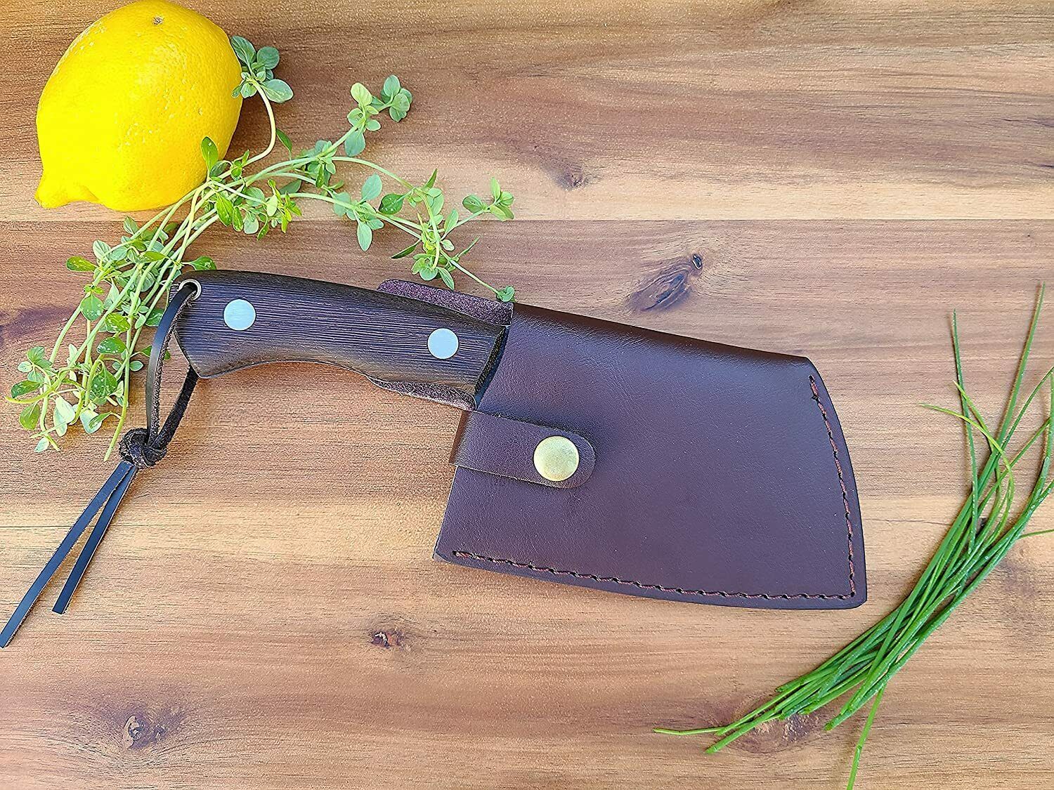Serbian Boning Knife Steel Kitchen Butcher Forged Chef Cleaver Chopping Knives - Fresh Stock Dated December 2025
