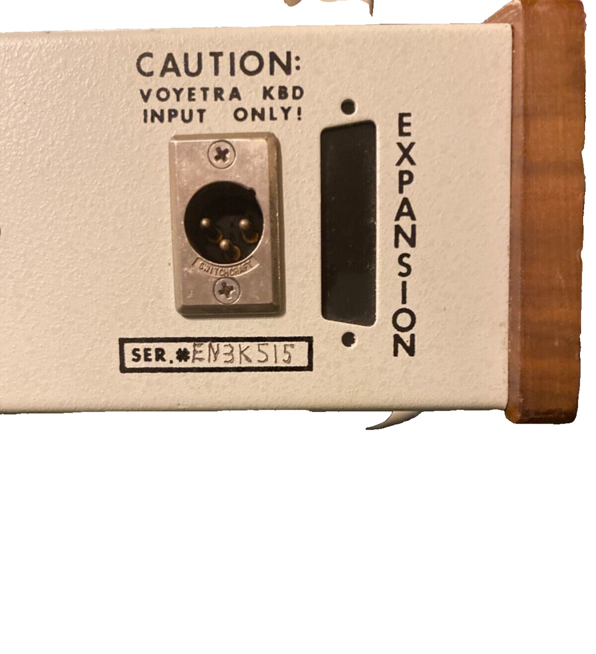 Octave Plateau Voyetra vpk-5 keyboard controller for the Voyetra 8 - Fresh Stock Dated February 2026