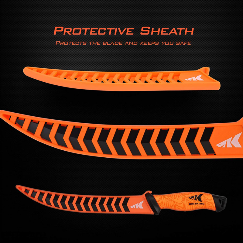 KastKing Fillet Knife, Razor Sharp G4116 German Stainless-Steel Blade 5