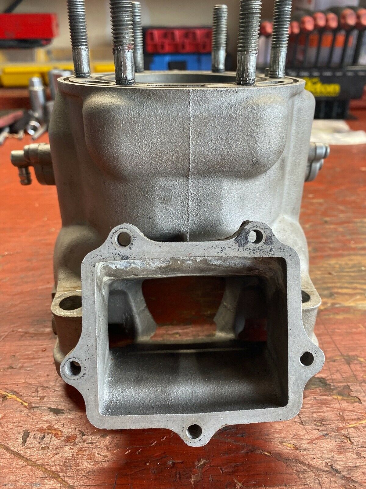 2005-2017 Yamaha YZ250 Cylinder Jug- Damaged see photos for details - Fresh Stock Dated February 2026