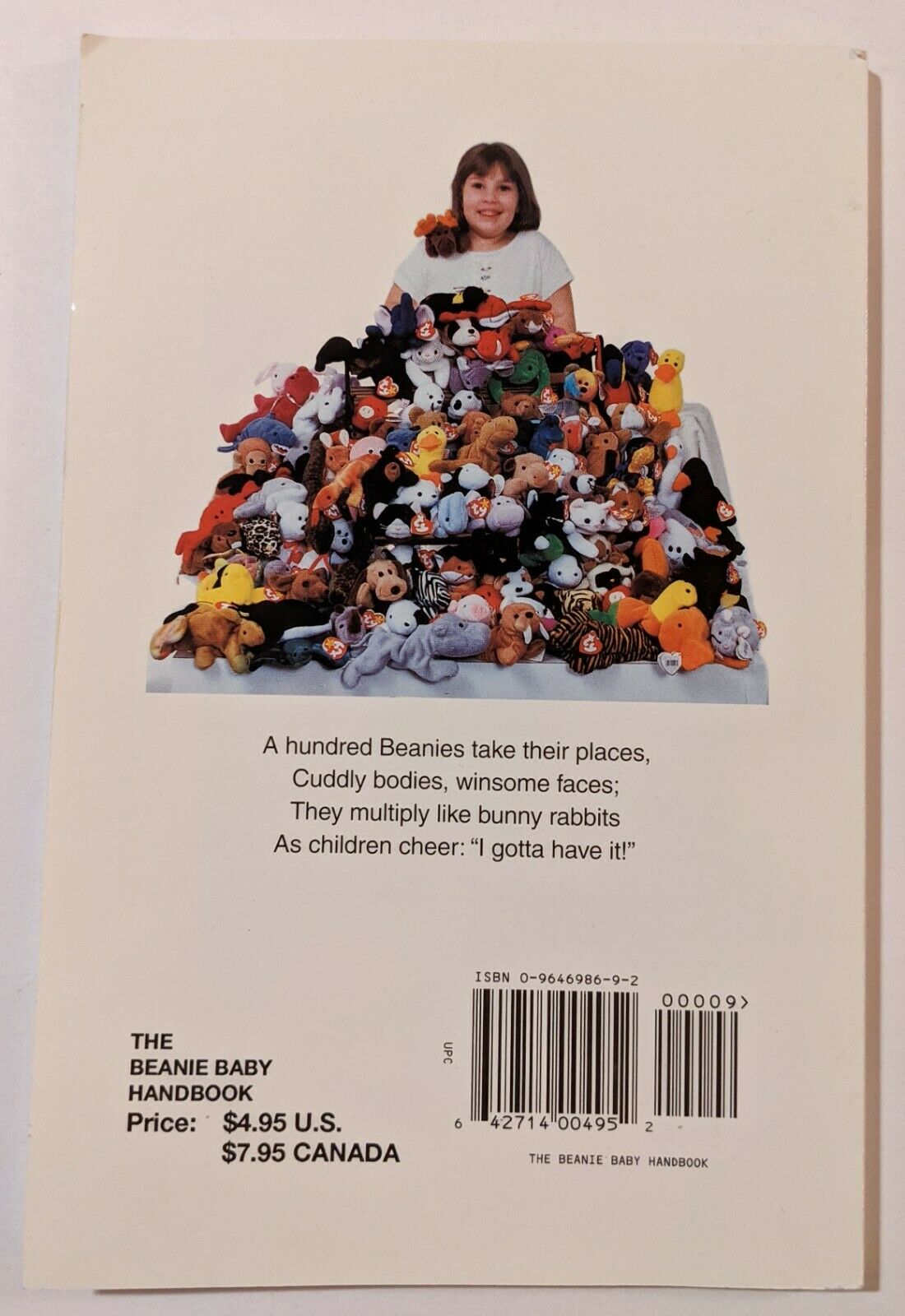 The Beanie Baby Handbook Les and Sue Fox Ty Inc - Fresh Stock Dated December 2025