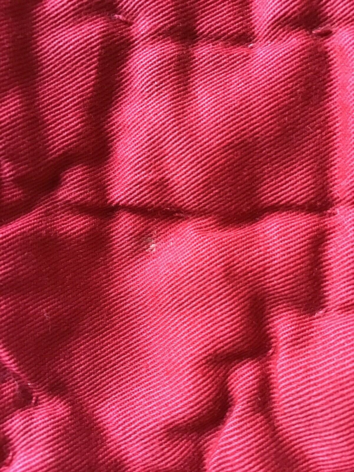 Pottery Barn Kids Full red & white stars pick stitched quilt, 2 standard, 1 blue - Fresh Stock Dated February 2026