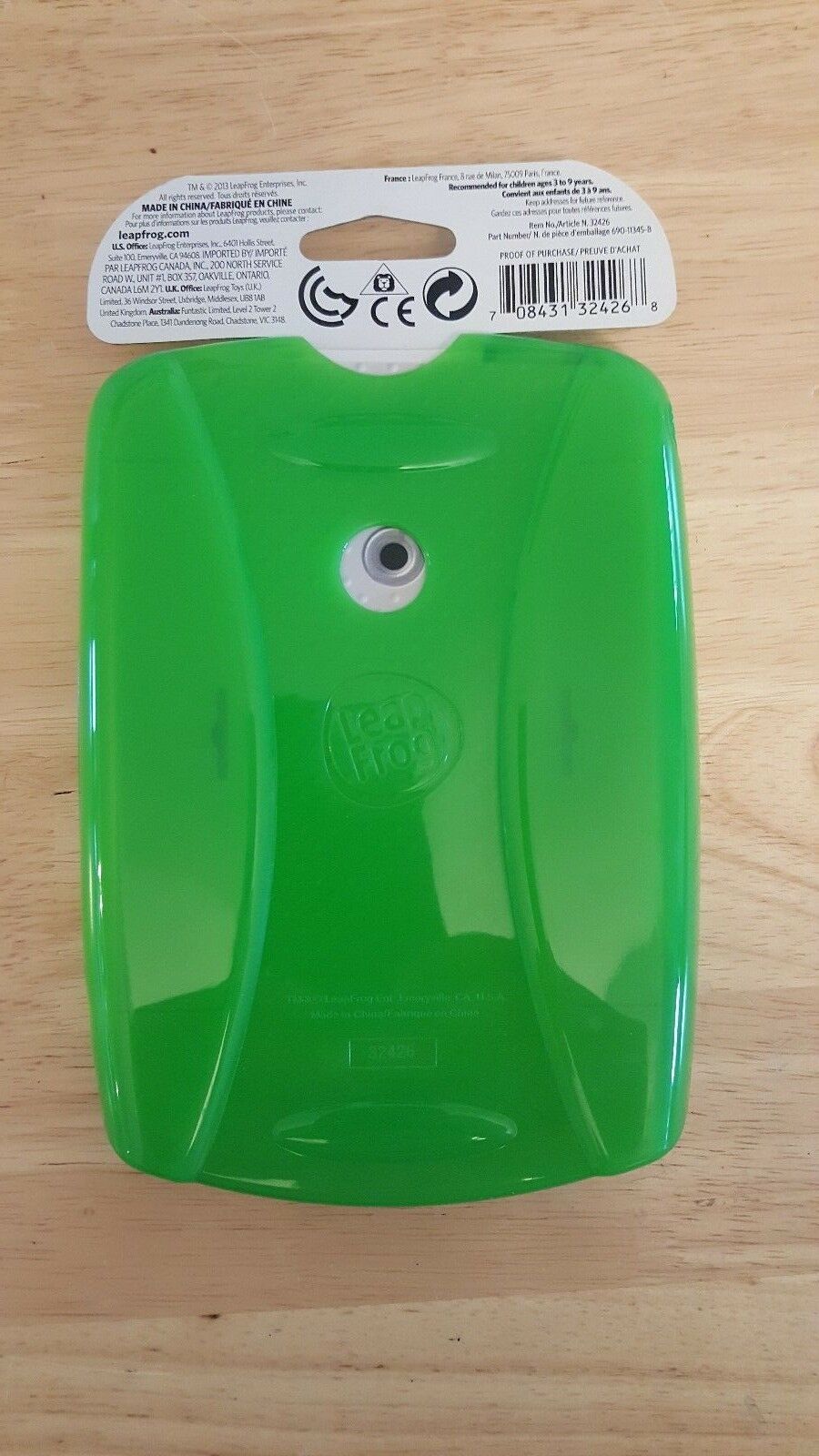 New Leap Pad 2 Gel Skin - Green - Fresh Stock Dated February 2026