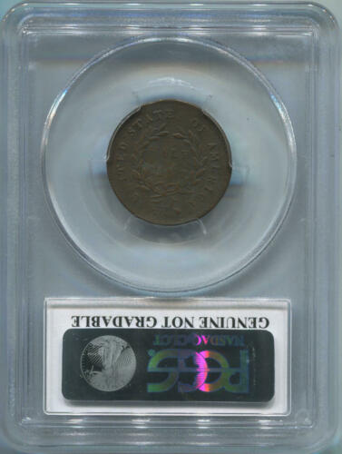 1794 Liberty Cap Half Cent. PCGS Genuine. VF Details. - Fresh Stock Dated February 2026