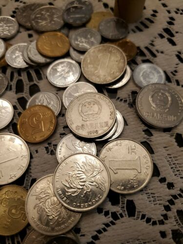 Lot Of China/ Chinese Foreign Coins! 1990's 2000's unsearched + partial bank rol - Fresh Stock Dated February 2026