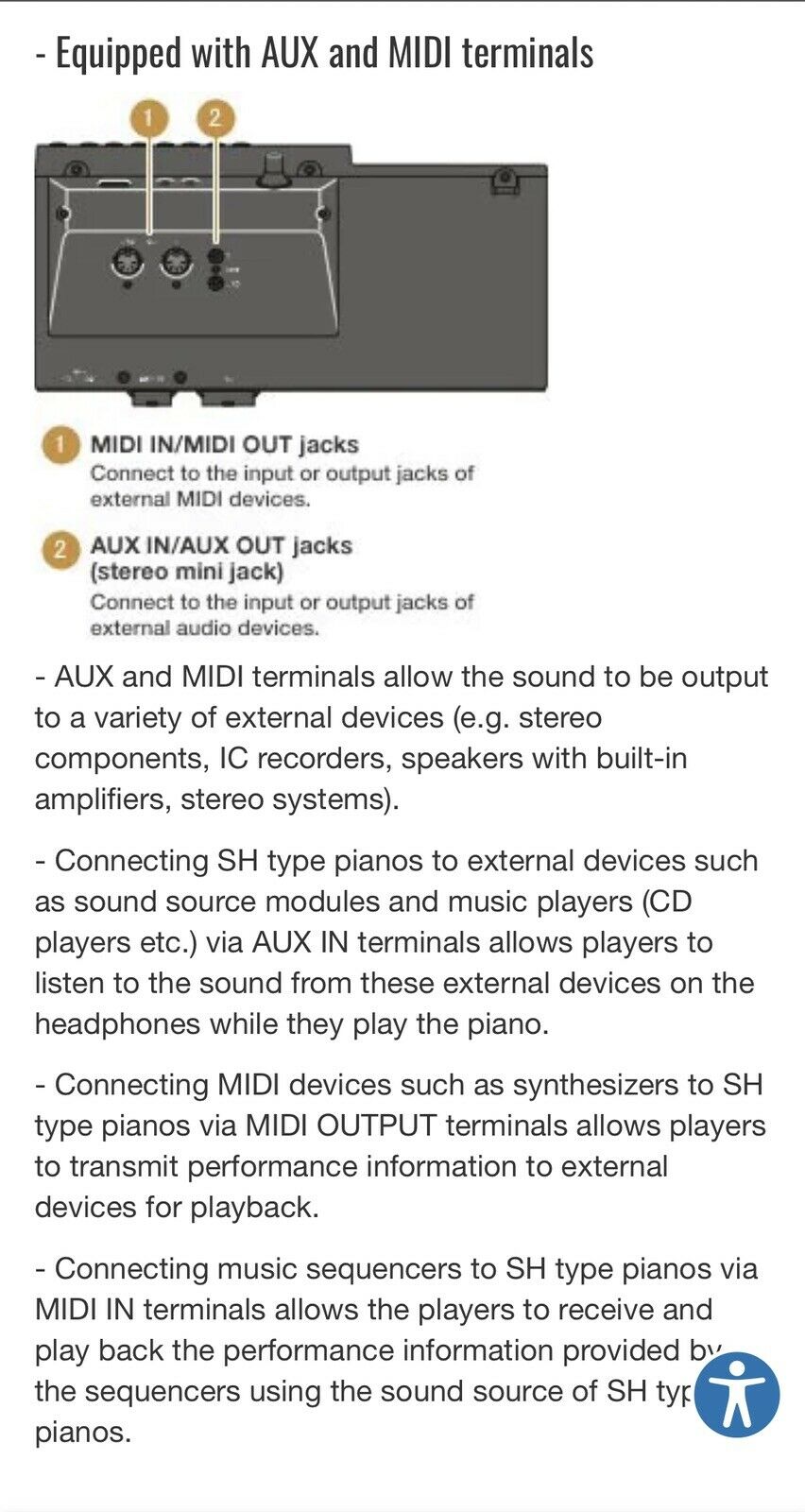 Yamaha SH Silent Piano Midi Controller/ Unused Open Box!!! - Fresh Stock Dated February 2026