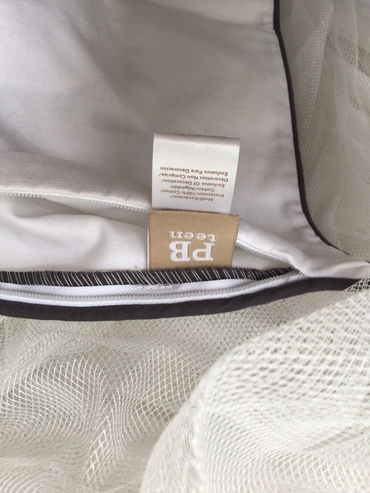 Pottery Barn Teen Pomeranian/Sequin Pillow Cover – New!￼ - Fresh Stock Dated February 2026