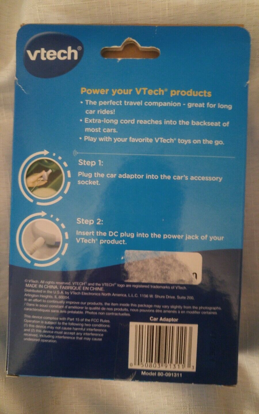 nip vtech car adaptor - Fresh Stock Dated February 2026