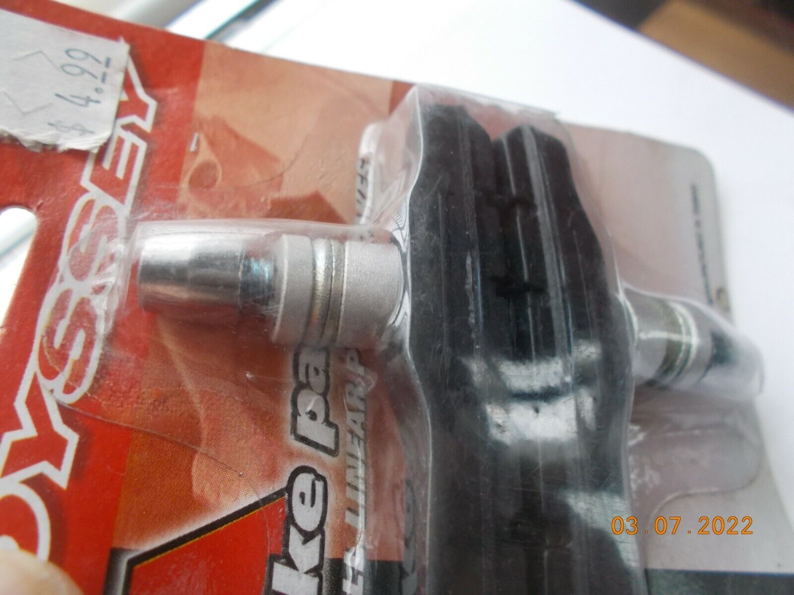 NIP Set of 2 Odyssey Bicycle Brake Pads, for all linear pull brakes - Fresh Stock Dated February 2026