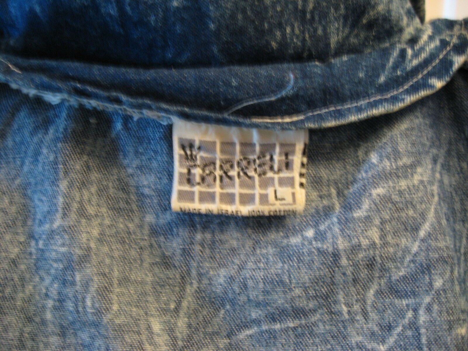 Carreli Acid-Washed Denim Western-Style Skirt & Jacket - Fresh Stock Dated December 2025