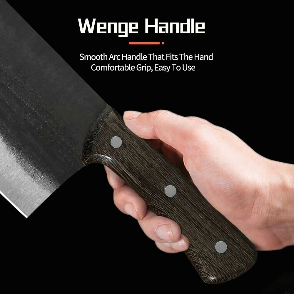 Gyuto Knife Butcher Cleaver Knife Forged Serbian Camping Kitchen Chef Knife - Fresh Stock Dated December 2025