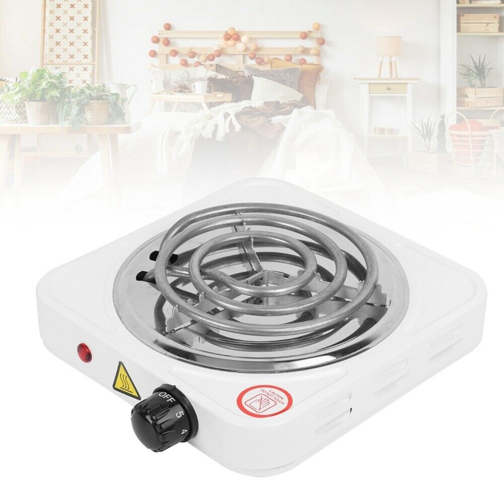 Portable Electric Single Burner Stove Hot Plate 1000W Electric Stove 110V - Fresh Stock Dated December 2025
