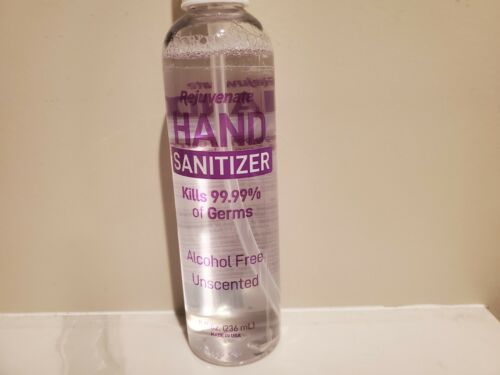 Rejuvenate Advanced Hand Sanitizer Kills 99.99% of Germs Spray Mist Alcohol Free - Fresh Stock Dated February 2026