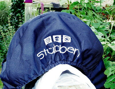 UNIQUE STUBBEN POSH Large WATERPROOF Saddle Bag Cover DRESSAGE JUMPING GP VSD AP - Fresh Stock Dated December 2025