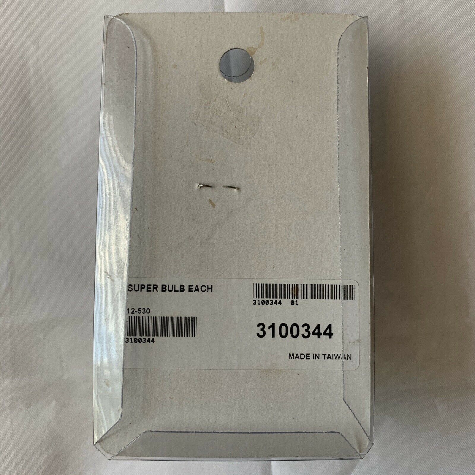 J&P Cycles 12v 1157 Dual Filament Clear Super Bulb 3100344 Turn Signal Brake - Fresh Stock Dated February 2026