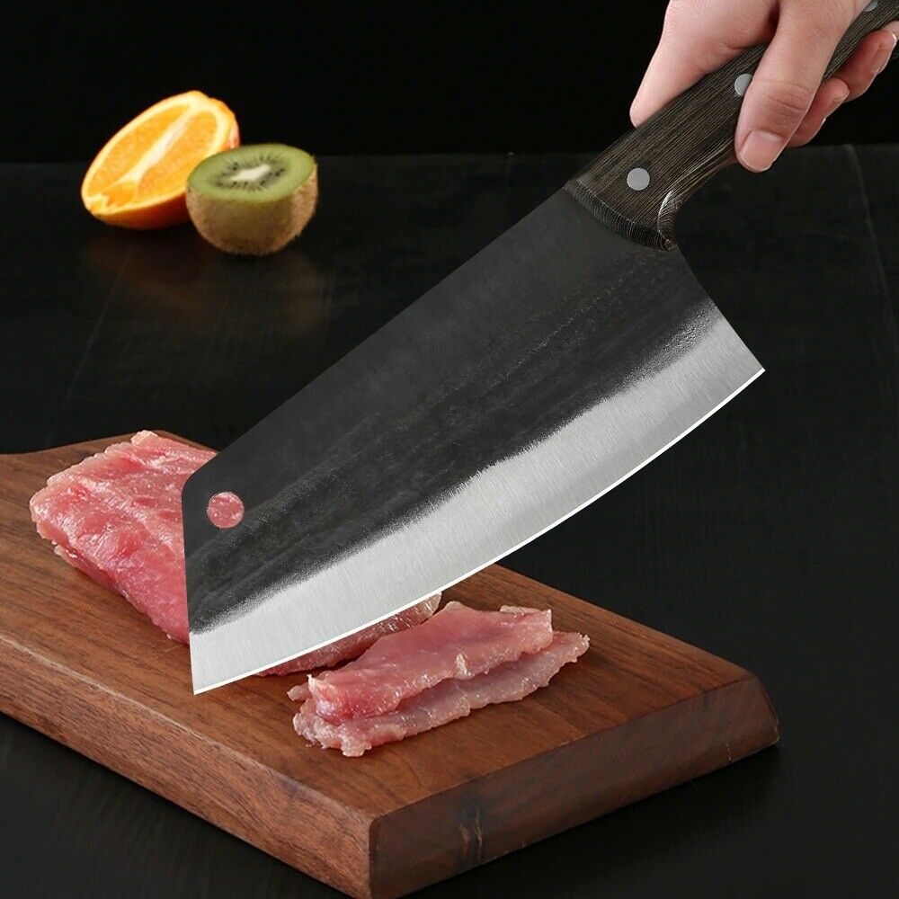 Gyuto Knife Butcher Cleaver Knife Forged Serbian Camping Kitchen Chef Knife - Fresh Stock Dated December 2025