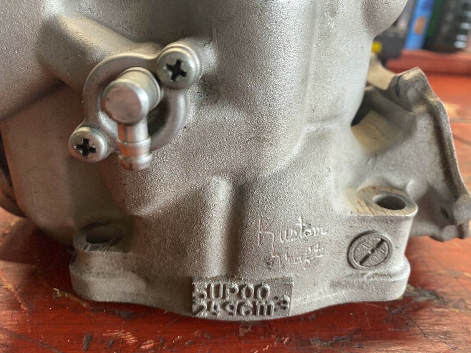 2005-2017 Yamaha YZ250 Cylinder Jug- Damaged see photos for details - Fresh Stock Dated February 2026