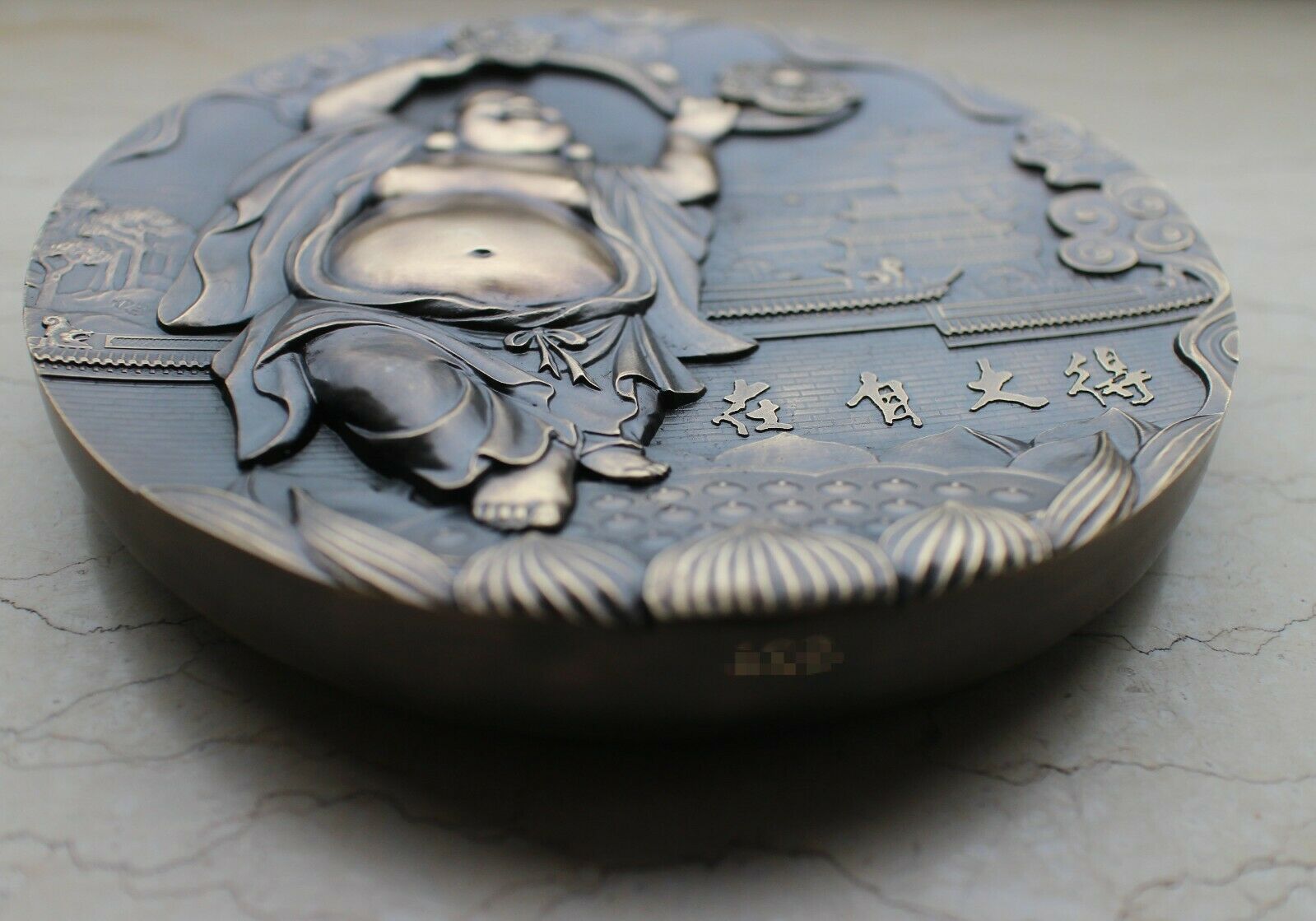 2019 China 160mm Brass Medal - Maitreya - 弥勒佛 - Fresh Stock Dated February 2026