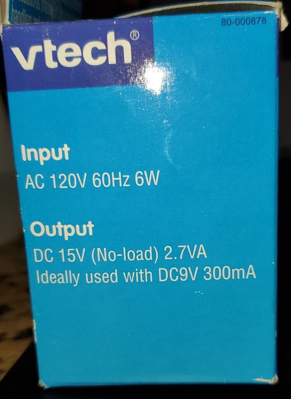 PRE-OWNED Black vtech AC Adaptor & NEW Car Adaptor, Compatible w/ALL vtech toys - Fresh Stock Dated February 2026