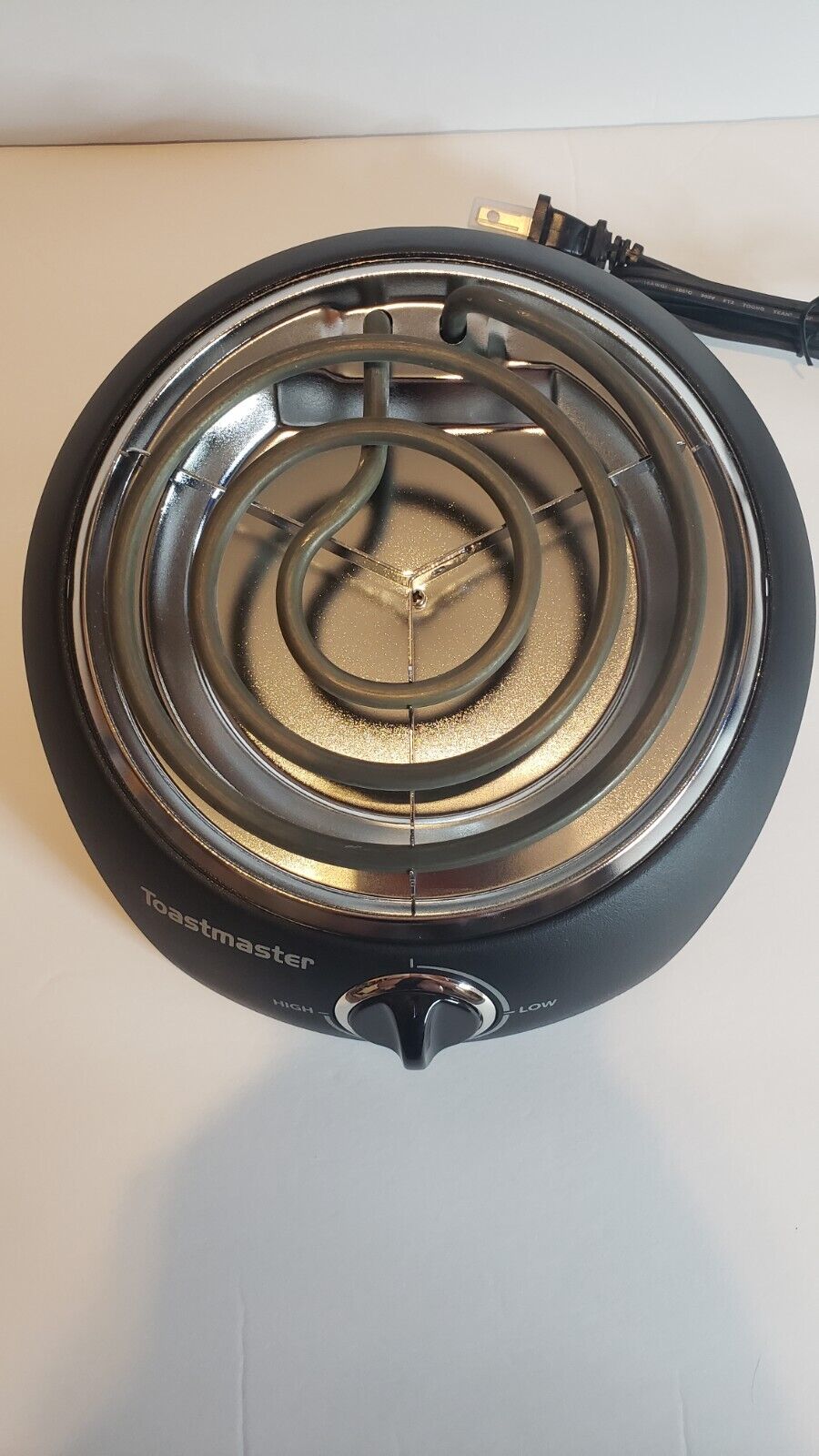 Toastmaster TM-10SB Single Serve Burner College Dorm Hot Plate 750W Open Box - Fresh Stock Dated February 2026