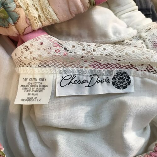 Chessa Davis Authentic Vintage 70s Maxi Quilted Skirt BOHO Hippie - Fresh Stock Dated February 2026