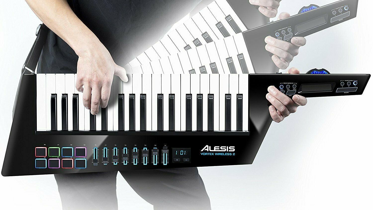 Alesis Vortex Wireless 2 USB MIDI  Keyboard Controller With Gator Gig Bag - Fresh Stock Dated February 2026