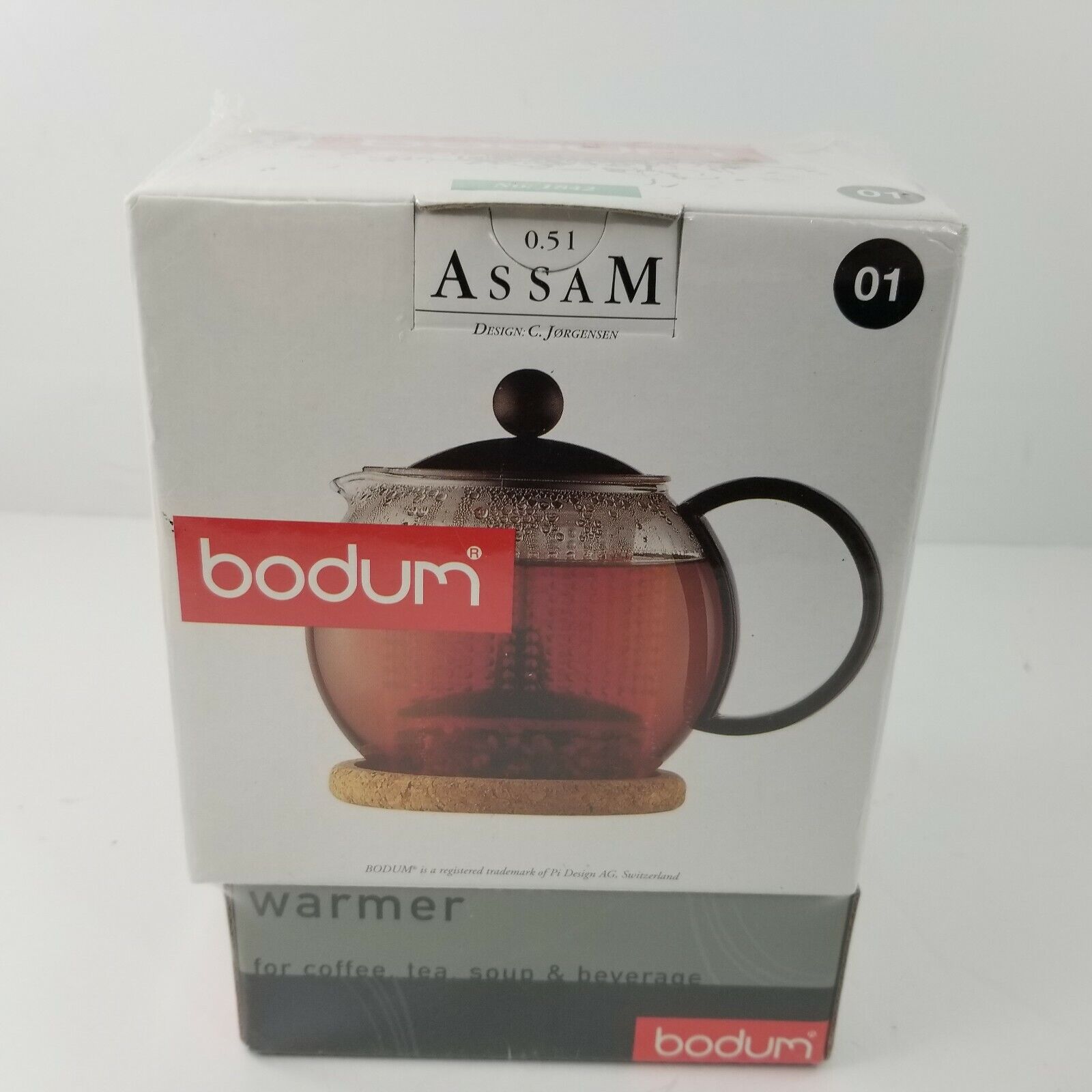 NEW Bodum Assam Warmer for Coffee Tea Soup & Beverage 01 - Fresh Stock Dated February 2026