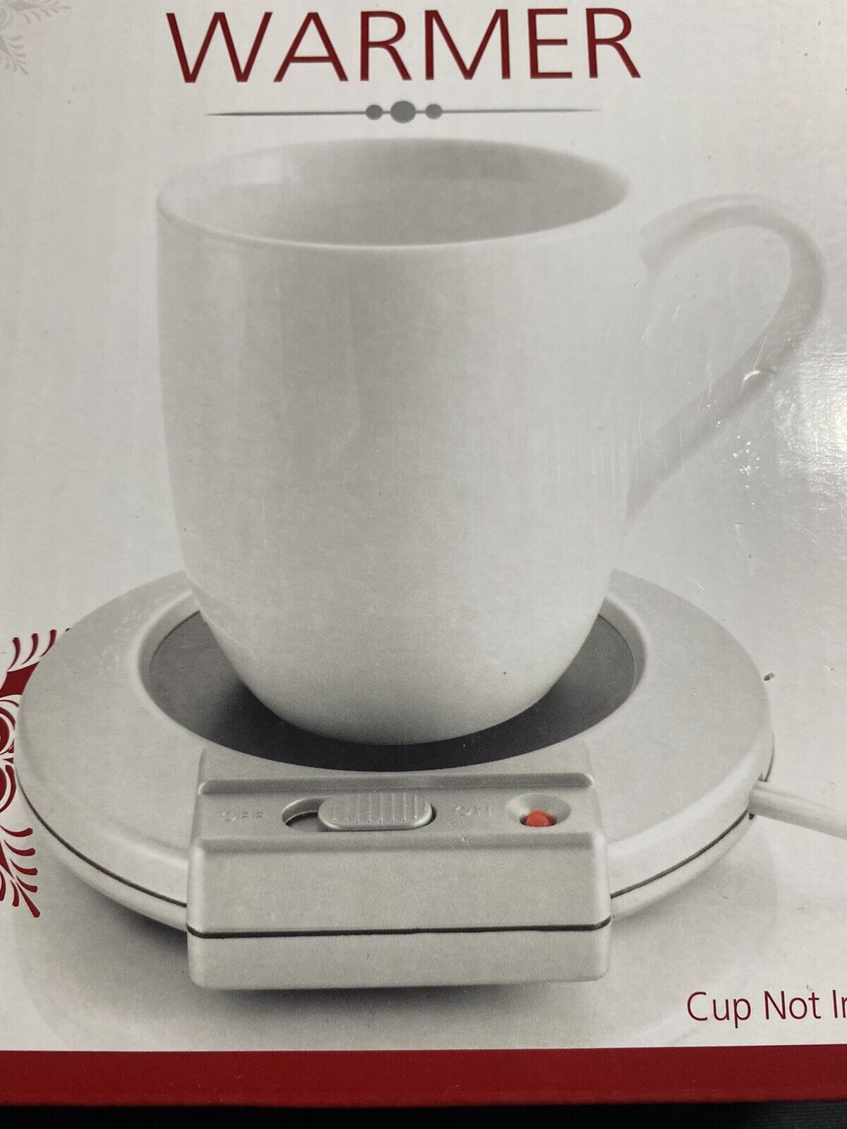 Beverage Warmer Coffee Tea & Soup  (Cup Base 3 1/4” Warmer 5” Base) Samsonico - Fresh Stock Dated February 2026