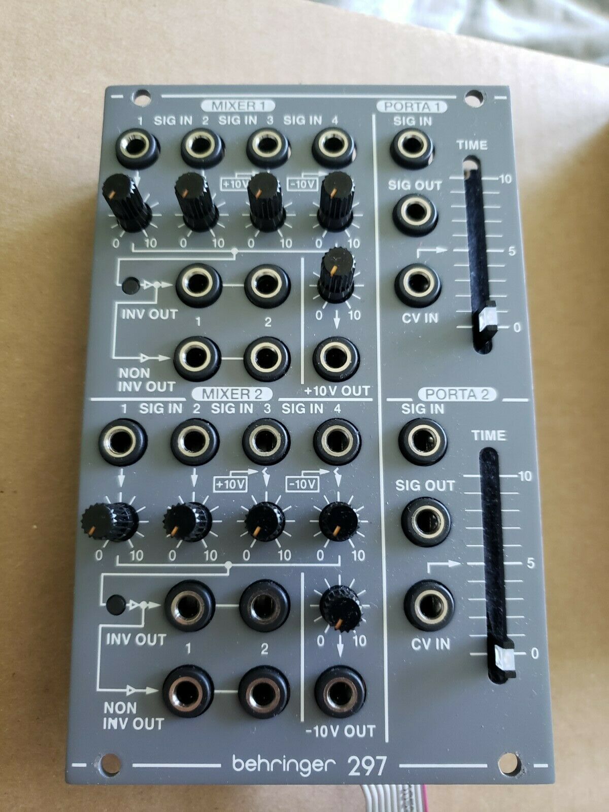 Behringer 297 Dual Portamento and Utilities - Fresh Stock Dated December 2025