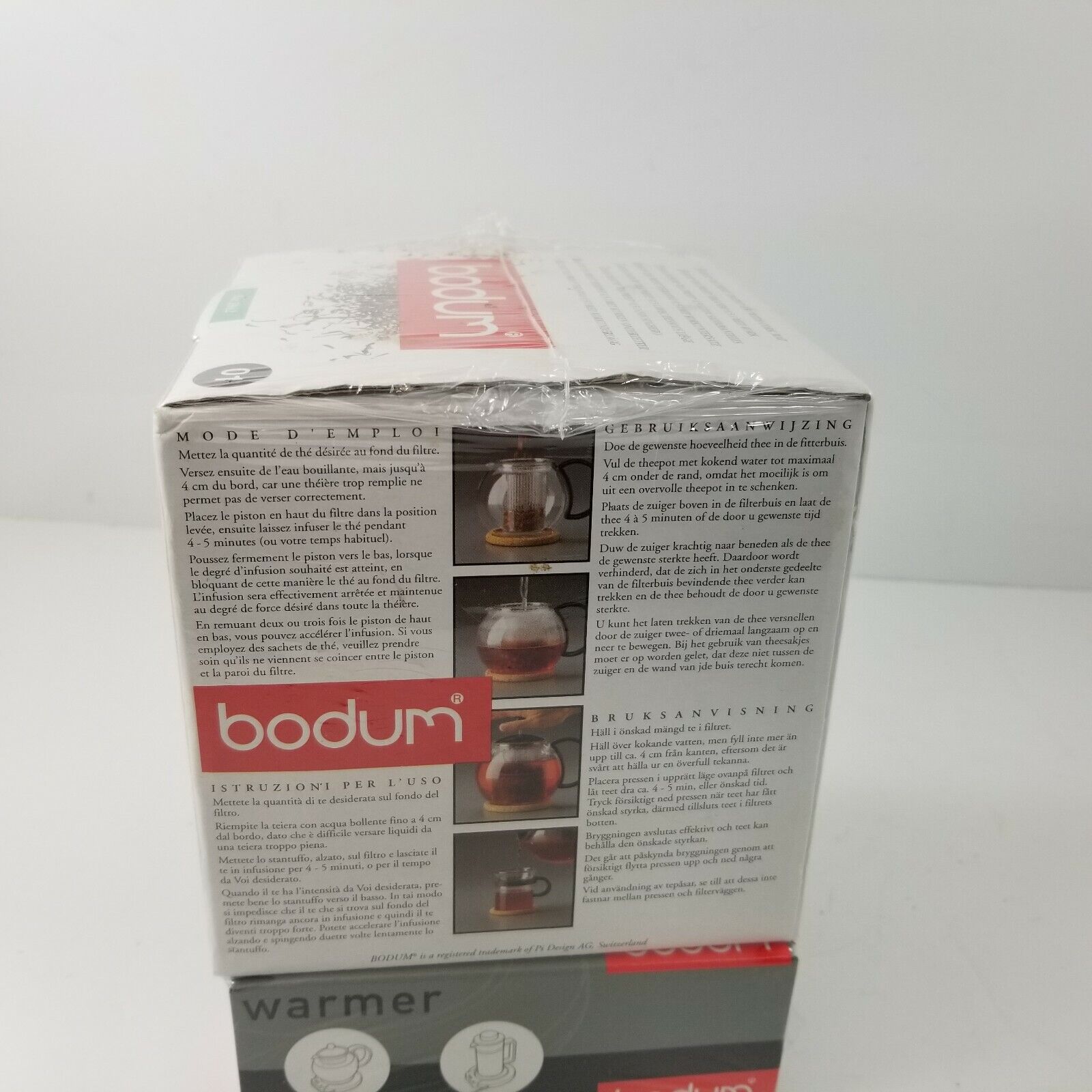 NEW Bodum Assam Warmer for Coffee Tea Soup & Beverage 01 - Fresh Stock Dated February 2026