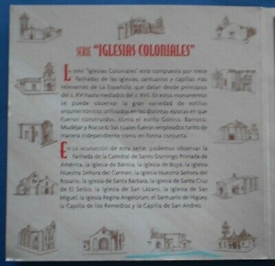 DOMINICAN REPUBLIC 10 PESOS 2000 SILVER PROOF FOLDER Dominicana Dominikanische - Fresh Stock Dated February 2026