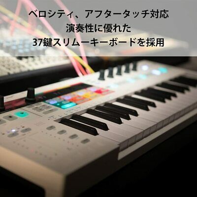 183278 ARTURIA KEYSTEP PRO BLACK EDITION MIDI keyboard with built-in sequencer - Fresh Stock Dated February 2026