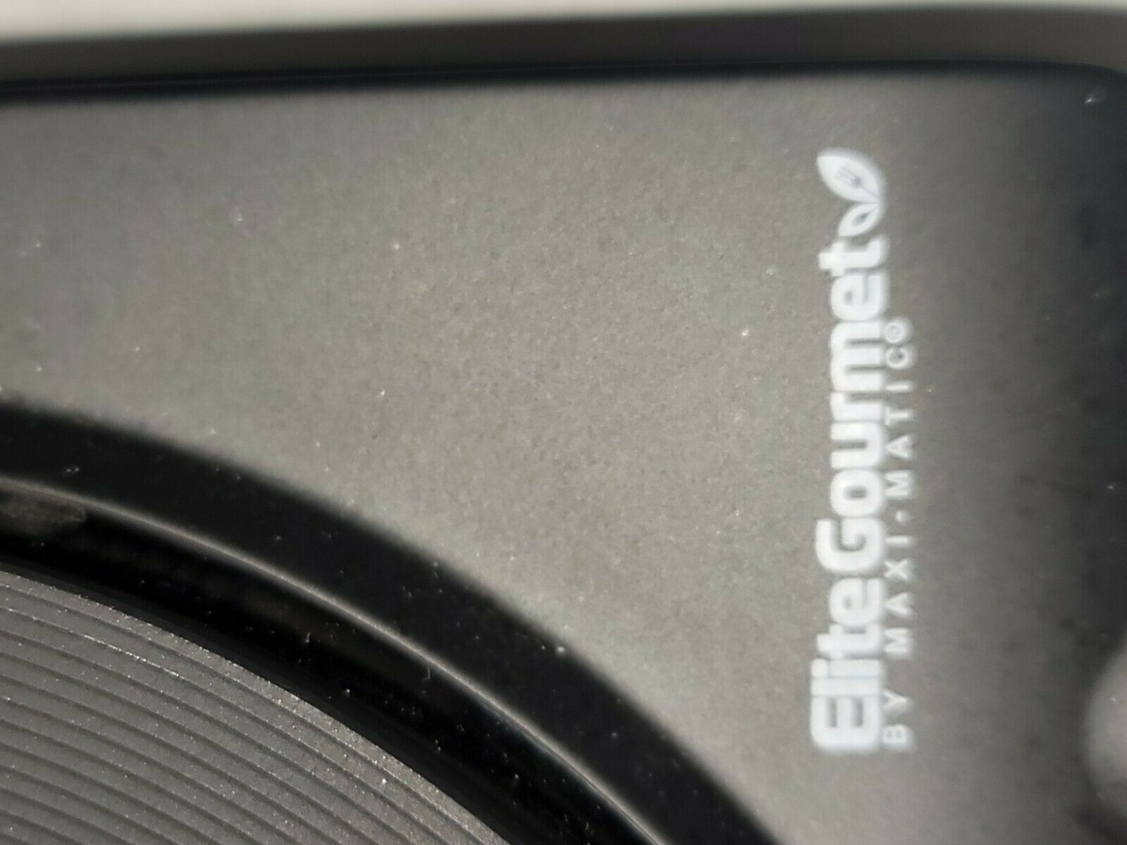 Elite Gourmet Countertop Electric Hot Burner, Temp Controls, Black - USED ONCE - Fresh Stock Dated February 2026