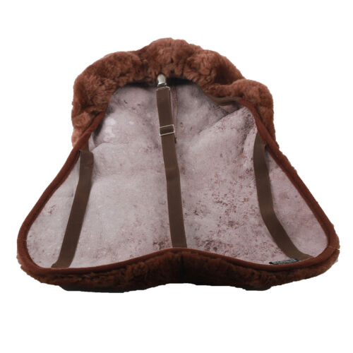 Sheepskin English Saddle Seat Saver Cover Australian Merino Sheep Skin Blanket - Fresh Stock Dated December 2025