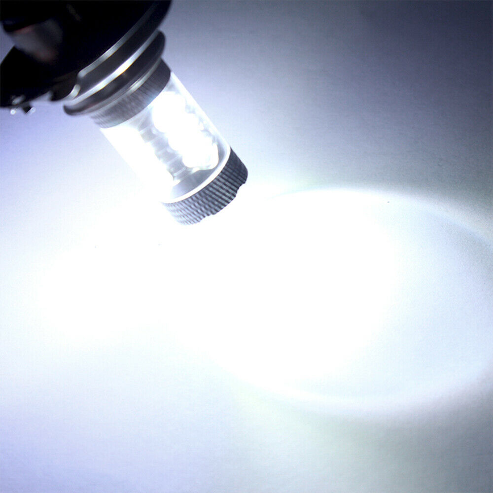 2pcs 160W H4 LED Motorcycle Headlight Bulbs For Harley Softail Deuce FXSTD 00-07 - Fresh Stock Dated February 2026