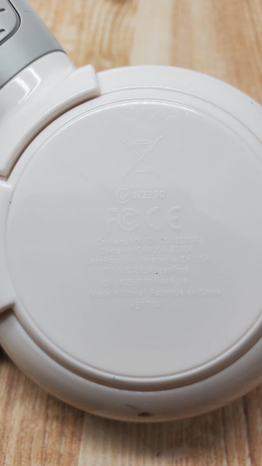 LeapFrog LeapTV controller 31704 for Leap TV Game System Replacement White T5 - Fresh Stock Dated February 2026