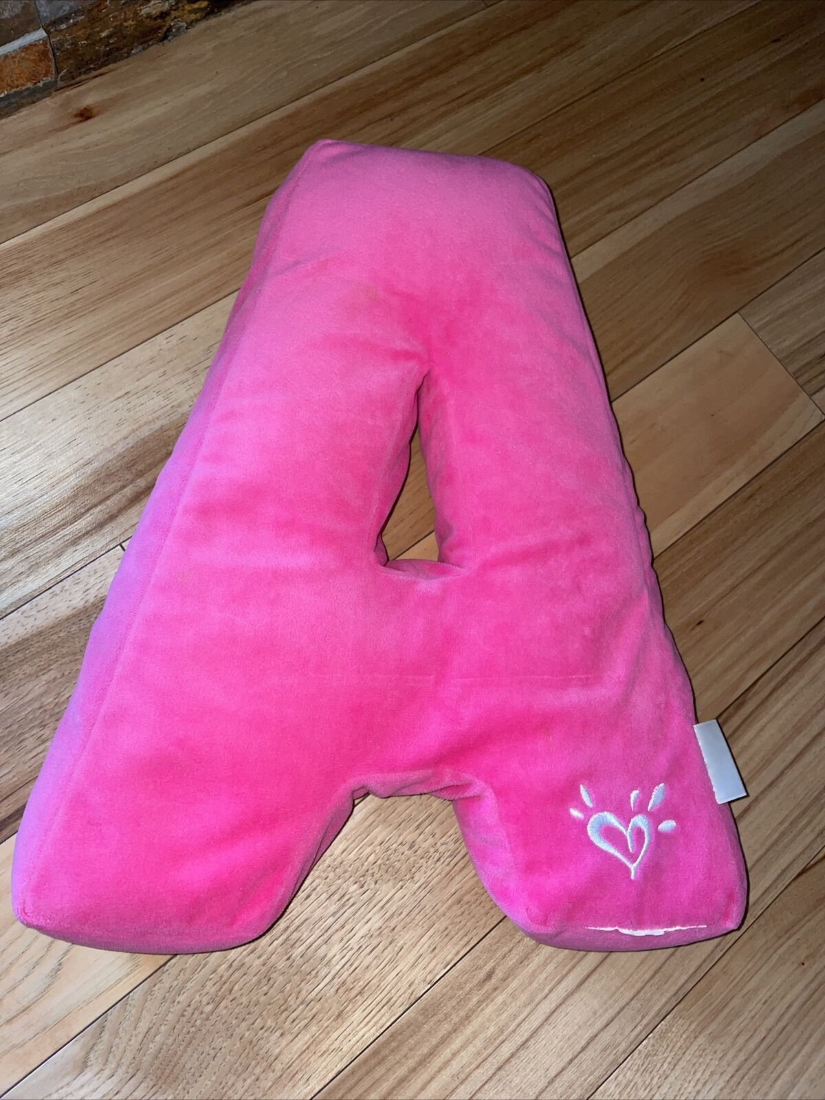 Justice Iscream For Justice 11.25”X16” Letter A Beads Scented Girls Pillow Multi - Fresh Stock Dated December 2025