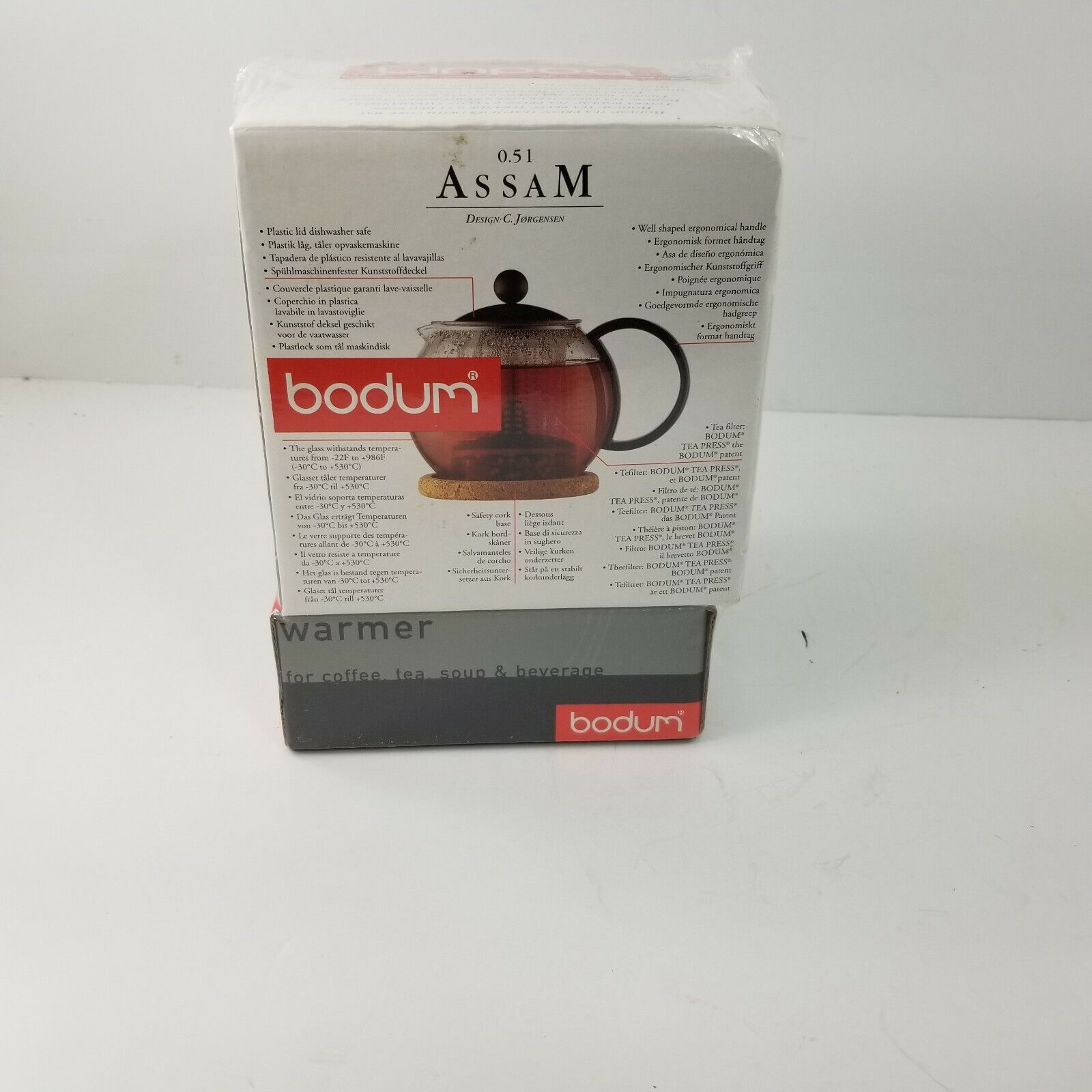 NEW Bodum Assam Warmer for Coffee Tea Soup & Beverage 01 - Fresh Stock Dated February 2026